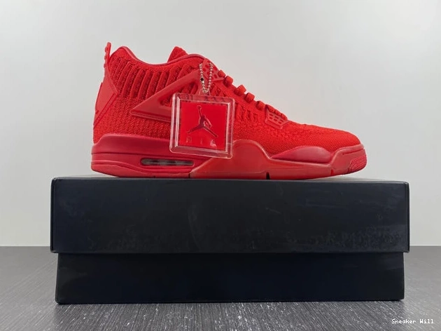 Flyknit Red Retro 4 Jordan 2856 832 WellDesigned AQ3559-  0526